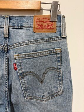 Levi's Light Wash Denim Jeans - Wedgie Straight